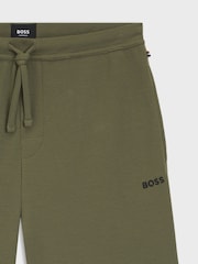 Grün - BOSS – Waffel-Shorts - Bild 7 von 7