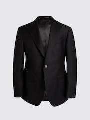 MOSS Black Twill Suit Jacket - Image 7 of 7