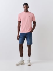 BOSS Pink Regular Fit Logo T-Shirt - Image 2 of 5