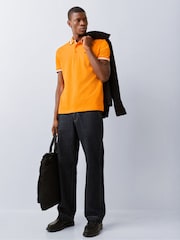 BOSS Orange Paddy Tipped Collar Polo Shirt - Image 2 of 7