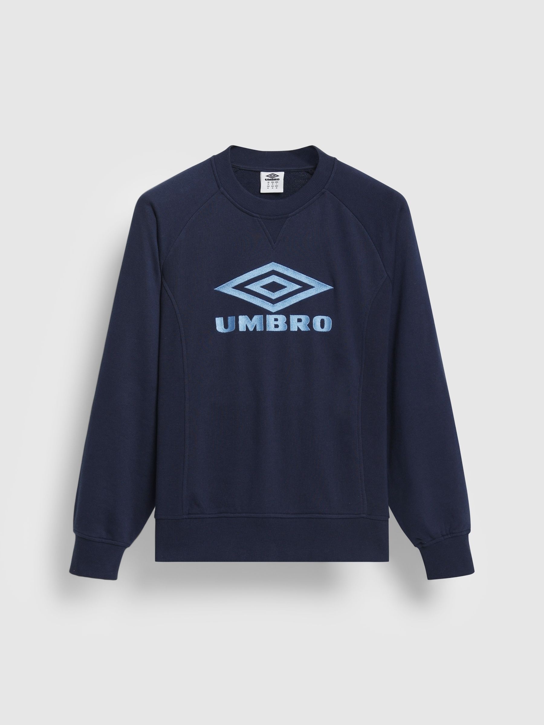 Umbro ネイビー スウェットシャツ 楽天市場】UMBRO アンブロ umbro 別注 クルーネックスウェットシャツ