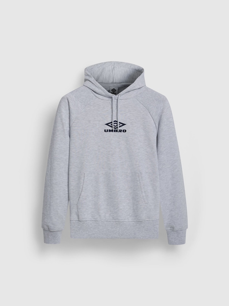 Umbro Grey Iconic Hoodie - Image 1 of 2 Umbro Grey Iconic Hoodie - Image 1 of 2