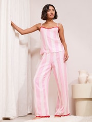 Friends Like These Pink/Red Cami Pyjamas - Image 3 of 4
