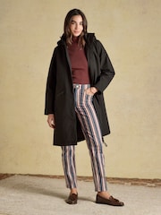 Rainaway Black Waterproof Longline Raincoat with Hood - Image 4 of 11