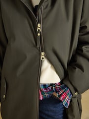 Coverall Green Oversized Fleece Lined Waterproof Coat - Image 5 of 11