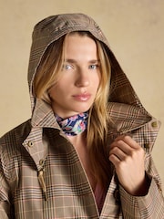 Rainmore Check Waterproof Button Through Raincoat - Image 10 of 13