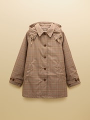 Rainmore Check Waterproof Button Through Raincoat - Image 14 of 14