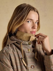 Rainmore Check Waterproof Button Through Raincoat - Image 5 of 13