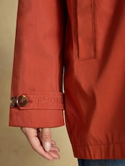 Rainmore Rust Red Waterproof Button Through Raincoat - Image 11 of 13