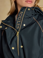 Joules Everdry Navy Waterproof Packable Raincoat With Hood - Image 7 of 12