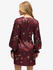 Superdry Jacquard Long Sleeve Mini Dress - Imagen 2 de 8