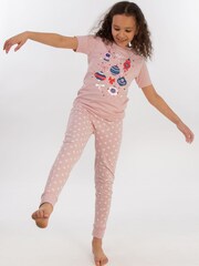Brands In Pink Christmas Baubles Pyjamas - Image 2 of 4