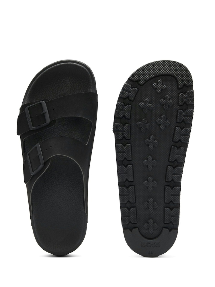 BOSS Black Surfley Sandals - Image 2 of 2