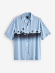 BOSS Lapisy Relaxed-Fit Shirt - Imaginea 1 din 1