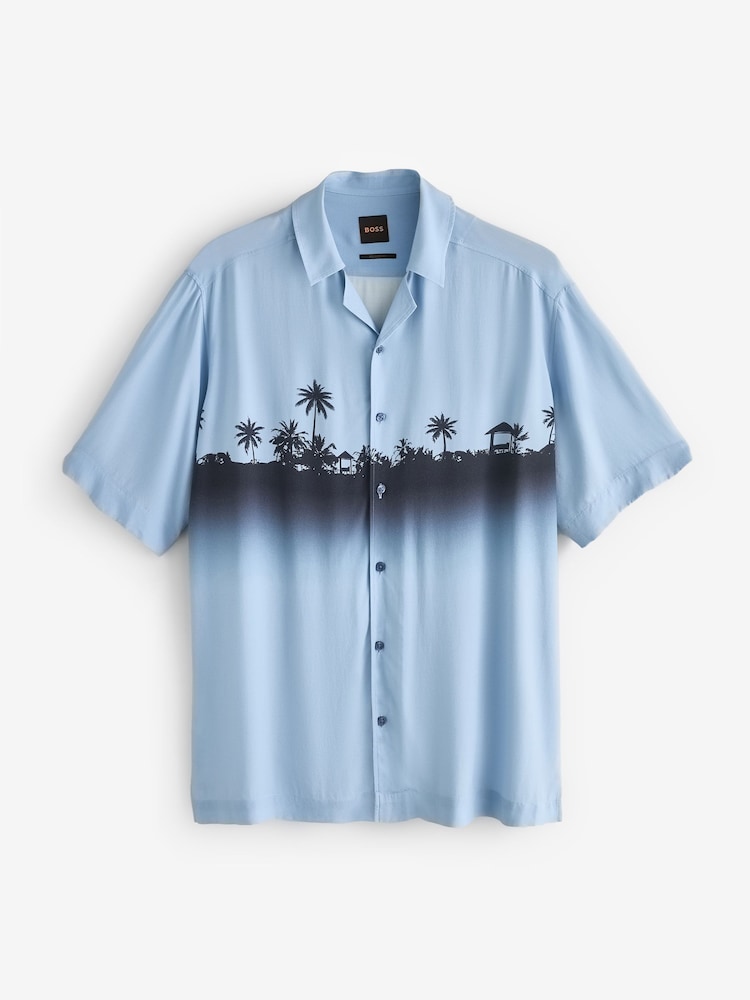 BOSS Lapisy Relaxed-Fit Shirt - Imaginea 1 din 1