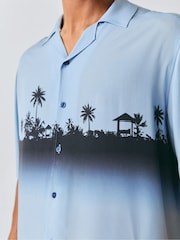 BOSS Blue Lapisy Relaxed-Fit Shirt - Image 4 of 6