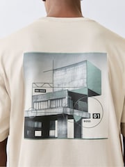 كريم - تي شيرت غرافيك من BOSS - Image 4 of 8