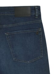 BOSS Blue Re.Maine Regular Fit Stretch Denim Shorts - Image 6 of 6