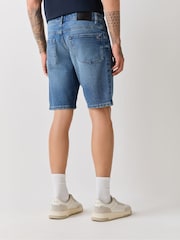 BOSS Re Maine レギュラーフィット ストレッチ デニムショーツ - 画像 3 / 5