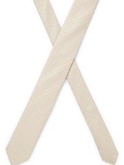 BOSS Cream Tie - Image 2 of 3