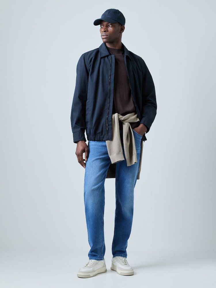 BOSS Blue Loppo Relaxed Fit Overshirt - Image 2 of 6