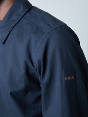 BOSS Blue Loppo Relaxed Fit Overshirt - Image 5 of 6