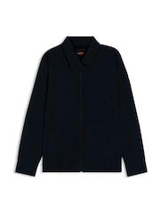 BOSS Blue Loppo Relaxed Fit Overshirt - Image 6 of 6