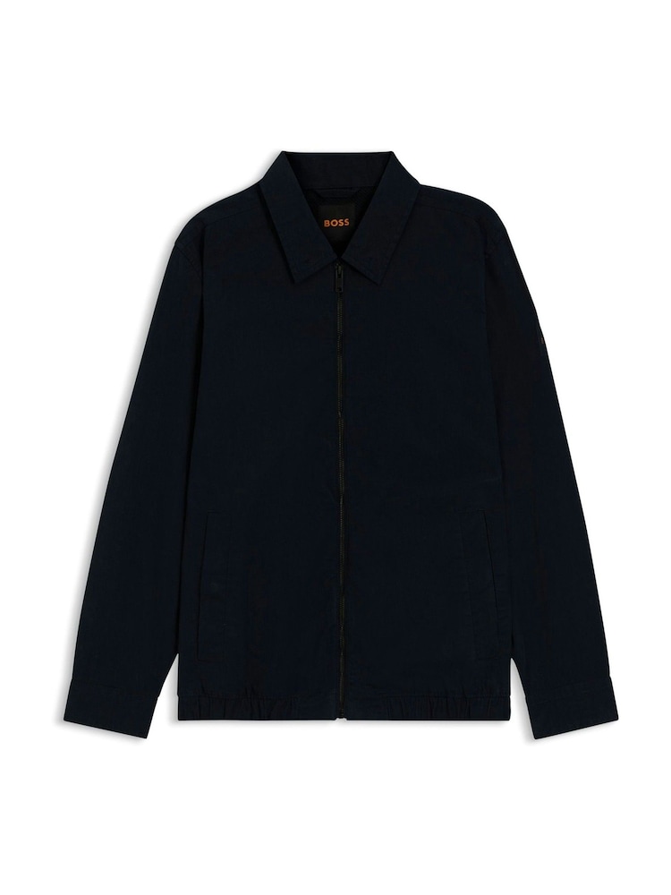 BOSS Blue Loppo Relaxed Fit Overshirt - Image 6 of 6