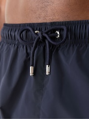 BOSS Blue Resort Logo Swim Shorts - Image 4 of 5