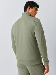 BOSS Green Logo Regular Fit Zip Through Tracksuit - Image 4 of 8