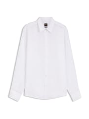 BOSS White Relegant Regular Fit Shirt - Image 1 of 1