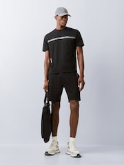 BOSS Black Authentic Logo Stripe T-Shirt - Image 2 of 5