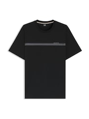 BOSS Black Authentic Logo Stripe T-Shirt - Image 5 of 5