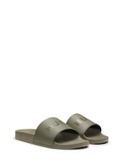 HUGO Green Timein Logo Sliders - Image 1 of 2