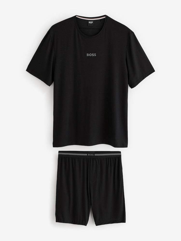 BOSS Black Logo Pyjamas Set - Image 1 of 3