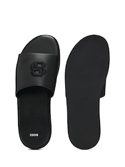 BOSS Black Darrel Logo Sliders - Image 2 of 3