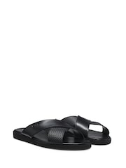 BOSS Black Darrel Logo Sliders - Image 1 of 2