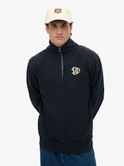 Superdry Athletic SD Co Half Zip Sweatshirt - Imagen 1 de 5