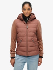 Superdry Brown Hooded Fuji Storm Jacket - Image 2 of 8