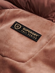 Superdry Brown Hooded Fuji Storm Jacket - Image 6 of 8