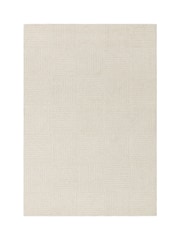 Asiatic Rugs Ivory Zennith Grid Rug - Image 3 of 6