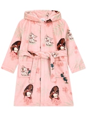 Character Pink Disney Moana Dressing Gown - Image 1 of 11