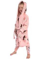 Character Pink Disney Moana Dressing Gown - Image 8 of 11