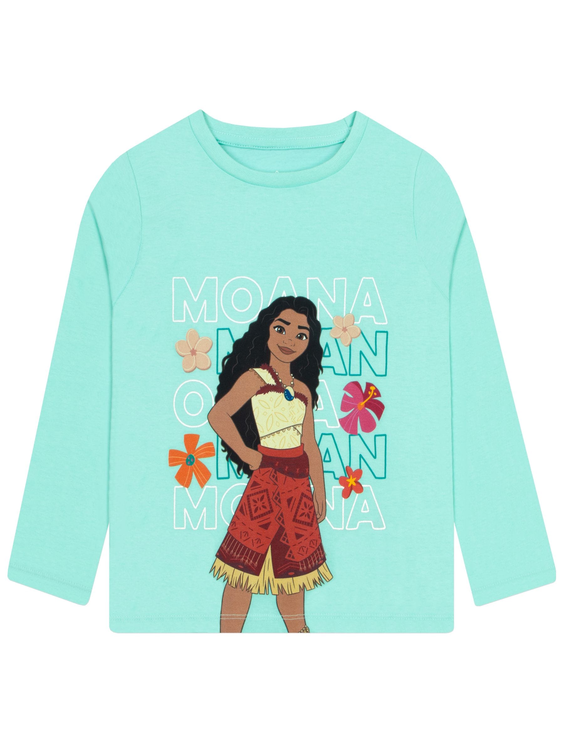 Buy Character Green Disney Moana Long Sleeve T-Shirt from Next