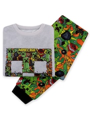 Character Green Minecraft Gaming Pyjamas - Image 11 of 12