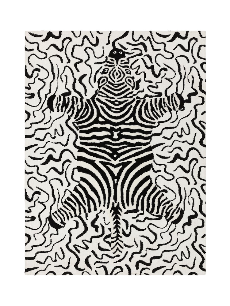 Asiatic Rugs Mono Wilder Zebra Mono Rug - Image 7 of 7