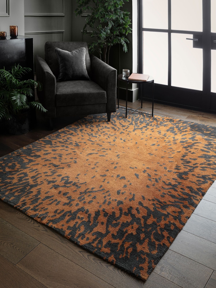 Asiatic Rugs Spice Wilder Splash Charcoal Rug - Image 1 of 6 Asiatic Rugs Spice Wilder Splash Charcoal Rug - Image 1 of 6