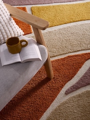 Origin Rugs Terracotta Strata Rug - Image 3 of 4