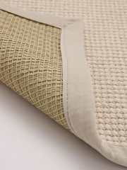 Origin Rugs Natural Sisal Boucle Beige Border Rug - Image 2 of 4