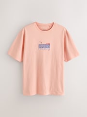 Peach Pink Fabian Lavater - تيشرت أساسي - صورة 5 من 7